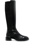 Stuart Weitzman bottes à design à empiècements - Noir