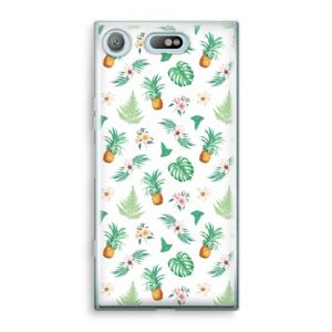 Ananas bladeren: Sony Xperia XZ1 Compact Transparant Hoesje