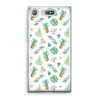 Ananas bladeren: Sony Xperia XZ1 Compact Transparant Hoesje