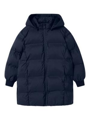 Name it winter winterjas meisjes - blauw - puffer, lang - NkfMusk