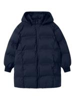 Name it winter winterjas meisjes - blauw - puffer, lang - NkfMusk