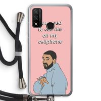 Hotline bling: Huawei P Smart (2020) Transparant Hoesje met koord