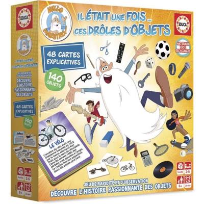 Snelheidsspel - EDUCA - Once Upon a Time... Deze grappige voorwerpen - Observatie en historische ontdekking van 6-jarigen