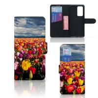 Huawei P40 Pro Hoesje Tulpen Huawei P40 Pro Hoesje Tulpen