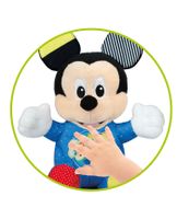 Clementoni knuffel met muziek en licht Mickey Mouse blauw - thumbnail