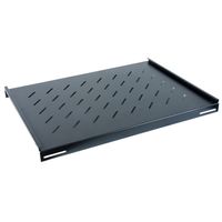 WP Rack WPN-AFS-41060-B Legbord 1U | Zwart | 600mm Diep - thumbnail