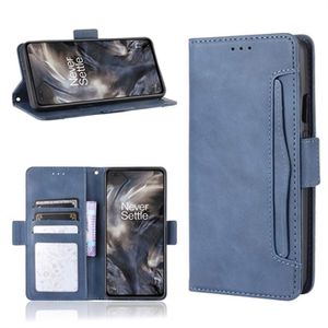 OnePlus Nord Cardholder Series Portemonnee Hoesje - Blauw