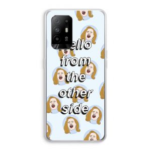 Hello: Oppo A95 5G Transparant Hoesje