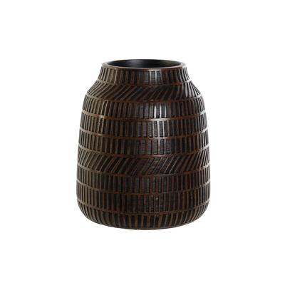 Vaas Home ESPRIT Bruin Zwart Hars Koloniaal 19 x 19 x 21 cm