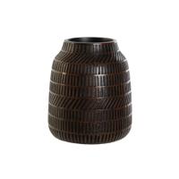 Vaas Home ESPRIT Bruin Zwart Hars Koloniaal 19 x 19 x 21 cm