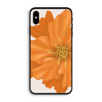 Orange Ellila flower: iPhone X Biologisch afbreekbaar hoesje