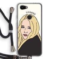 Mary Kate: Pixel 3a Transparant Hoesje met koord