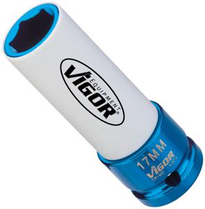 Vigor VIGOR V2472 Dop (zeskant) Kracht-dopsleutelinzet 17 mm 1/2 (12.5 mm)