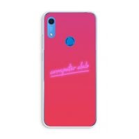 Vice Glow: Huawei Y6s Transparant Hoesje Vice Glow: Huawei Y6s Transparant Hoesje