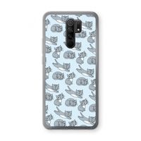 Poezen: Xiaomi Redmi 9 Transparant Hoesje