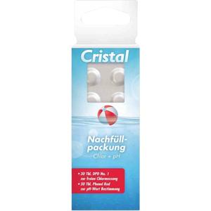 Cristal 287101 Nachfüllpackung Chlor/pH Wassertestgerät Chlor 60 stuk(s)