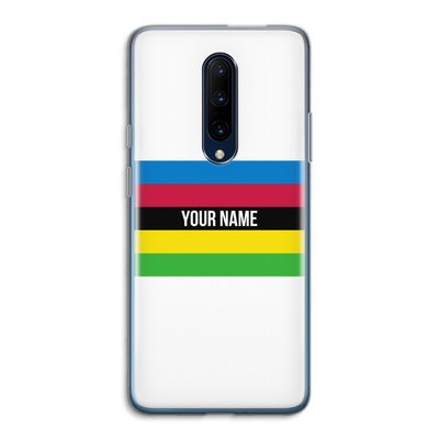 WK Wielrennen: OnePlus 7 Pro Transparant Hoesje