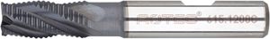 Rotec HSS-E Ruwfrees, AlCrN-gecoat, ø32 - ø32x53x133xø32mm Z=6 / HR / DIN 844-B / kort - 615.3200C