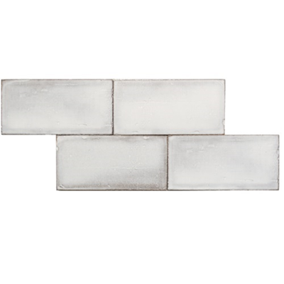 Terre d&apos;Azur Terre-Spatula-Lucido Bianco Lucido 10x20 cm