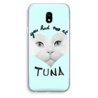 You had me at tuna: Samsung Galaxy J3 (2017) Transparant Hoesje