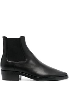 Fear Of God bottines en cuir à bout pointu - Noir