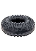 Ribbed Ring - Black - thumbnail