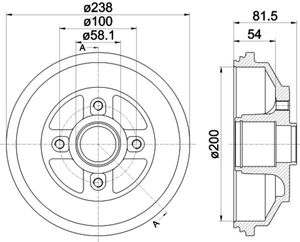 Textar Remtrommel 94043100