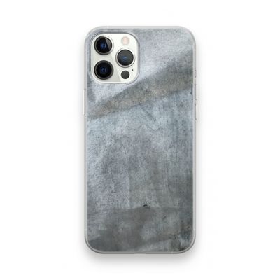Grey Stone: iPhone 12 Pro Transparant Hoesje