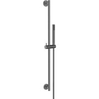 Wiesbaden UniMatch Glijstangset Compleet met Staafhanddouche - 1 stand - Gunmetal