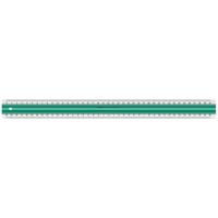 Linex antislip liniaal 40 cm groen/transparant
