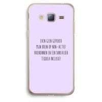 Tequila: Samsung Galaxy J3 (2016) Transparant Hoesje