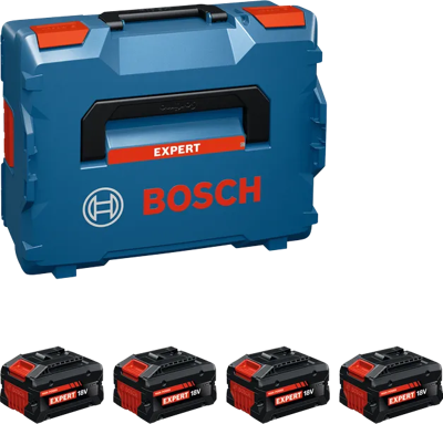 Bosch Blauw Accuset EXBA18V-55 | 4 Stuks - 1600A0373H