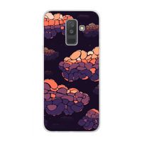 Patroon Wolken: Samsung Galaxy A6 Plus (2018) Transparant Hoesje