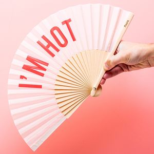 Houten Waaier - I'm Hot