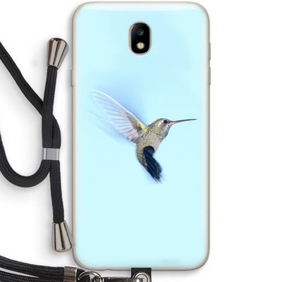 Kolibri: Samsung Galaxy J7 (2017) Transparant Hoesje met koord