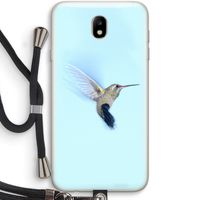 Kolibri: Samsung Galaxy J7 (2017) Transparant Hoesje met koord