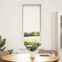 Rolgordijn verduisterend 40x130 cm stofbreedte gebroken wit