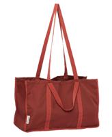 Croozer shopping bag for cargo trailer lava red