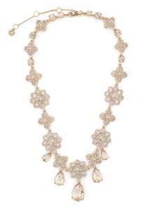 Marchesa Notte collier serti de cristaux - Or