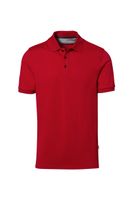 Hakro 814 COTTON TEC® Polo shirt - Red - L - thumbnail