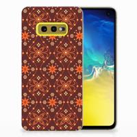 Samsung Galaxy S10e | TPU bumper | Batik Brown
