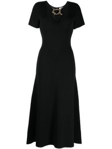 Rachel Gilbert robe évasée Paloma à ornements - Noir