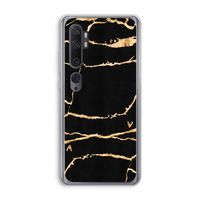Gouden marmer: Xiaomi Mi Note 10 Pro Transparant Hoesje
