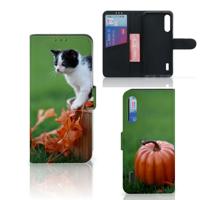 Xiaomi Mi A3 | Telefoonhoesje | Met pasjeshouder | Kitten