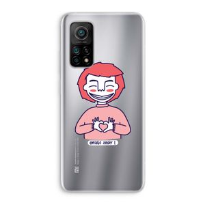 Hartje: Xiaomi Mi 10T 5G Transparant Hoesje