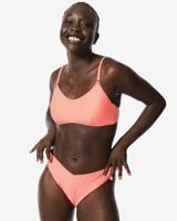 HEMA Dames Bikinibroekje Seersucker Roze (roze)