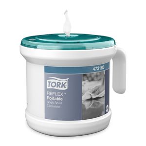 Tork 473186 houder handdoeken & toiletpapier Dispenser voor papieren handdoeken (rol) Turkoois, Wit