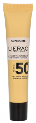 Lierac Paris - Lierac Sunissime The Velvety Sun Fluid SPF50+ 40 ml Zonbescherming