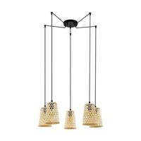 EGLO Claverdon Hanglamp - E27 - Ø 33 cm - Zwart