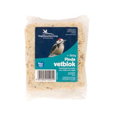 vetblok pinda 310 gram - Vogelbescherming nederland